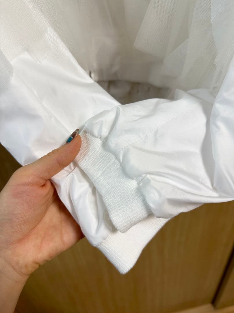 gypsohila ジプソフィア　チュールブルゾン　ホワイト