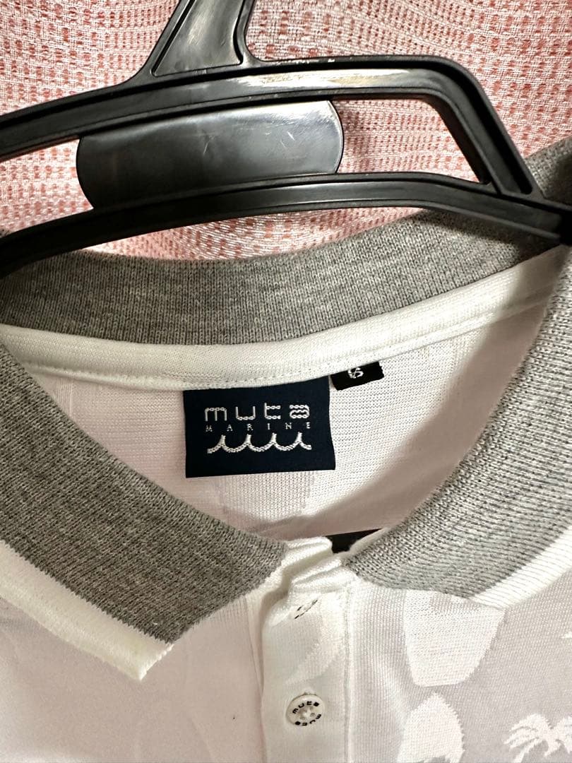 MUTA MARINE リンクスジャガード　ポロシャツ