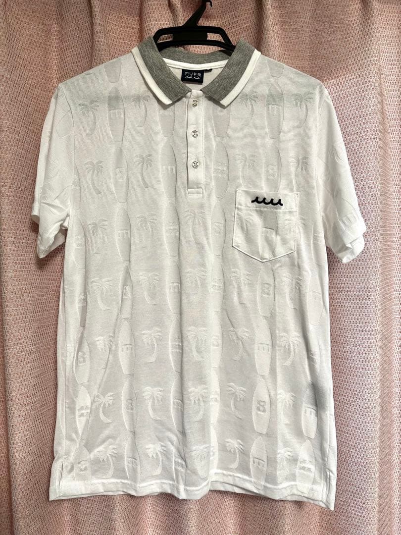 MUTA MARINE リンクスジャガード　ポロシャツ