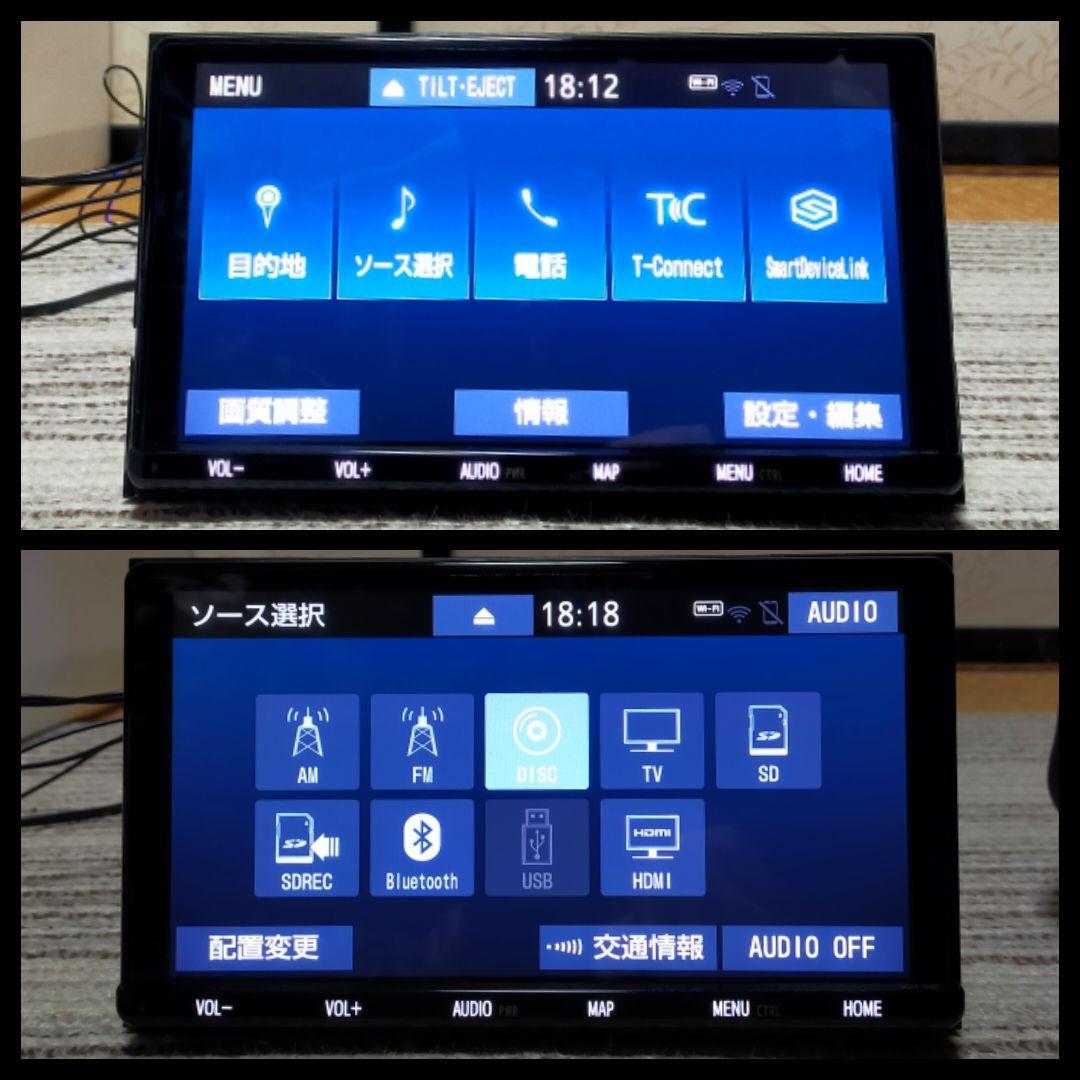 トヨタ 純正 SDナビ NSZT-Y68T フルセグ ナビロック解除済み C1