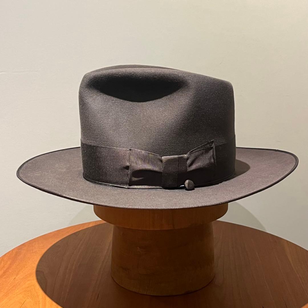 glamb Johnny beaver hat ブラウン　58cm