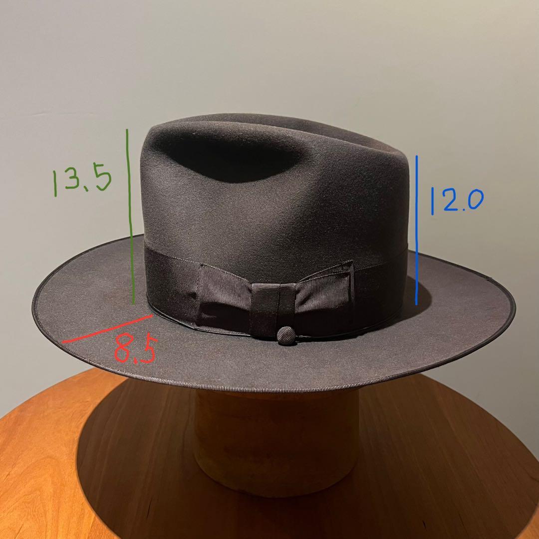 glamb Johnny beaver hat ブラウン　58cm