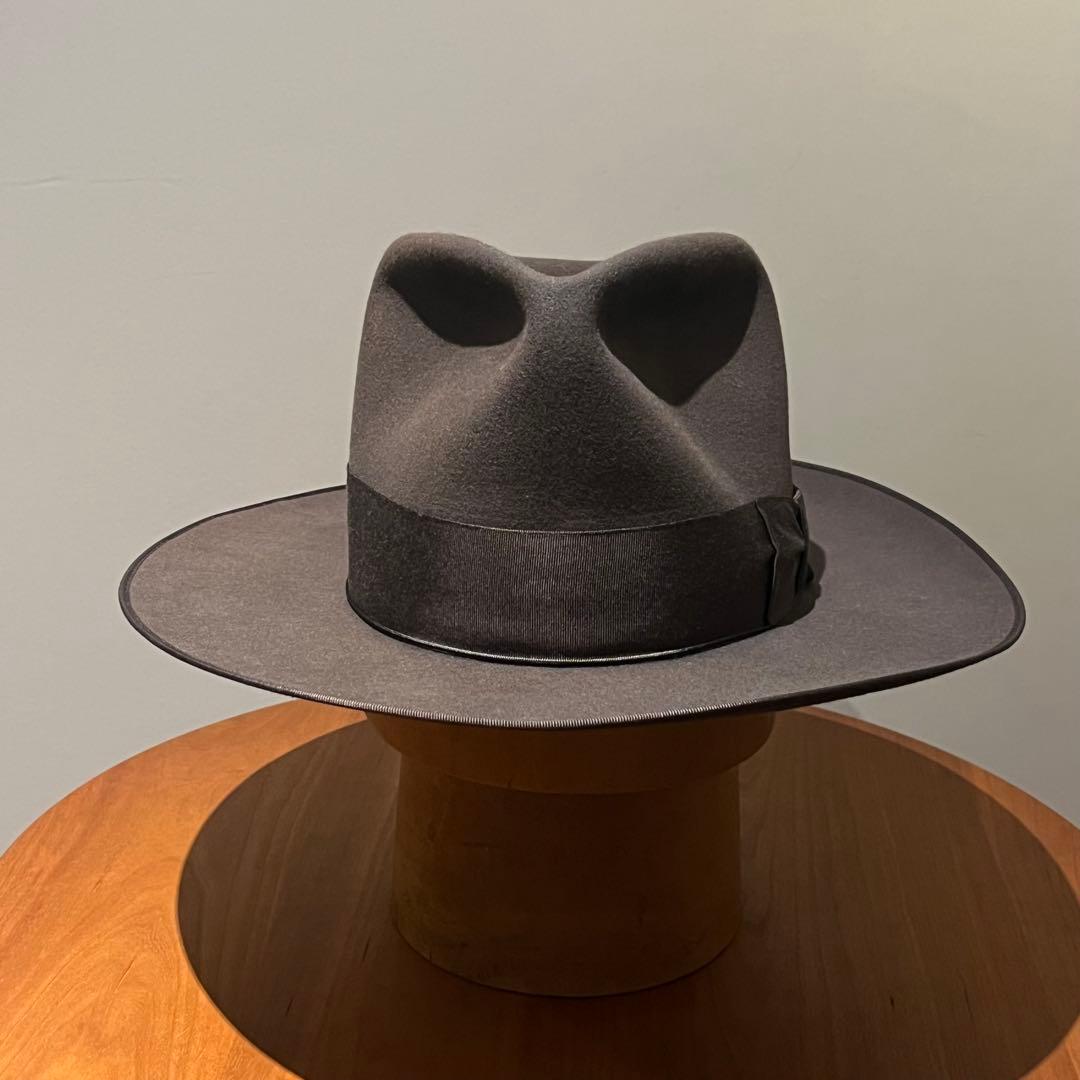 glamb Johnny beaver hat ブラウン　58cm