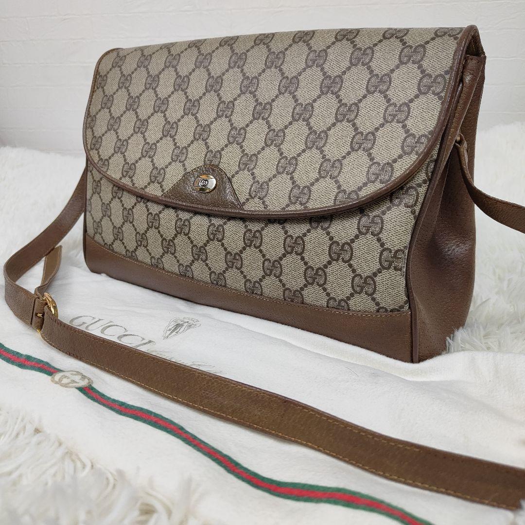 本日限定価格　グッチ　ショルダーバッグ　GG スプリーム　インターロッキング