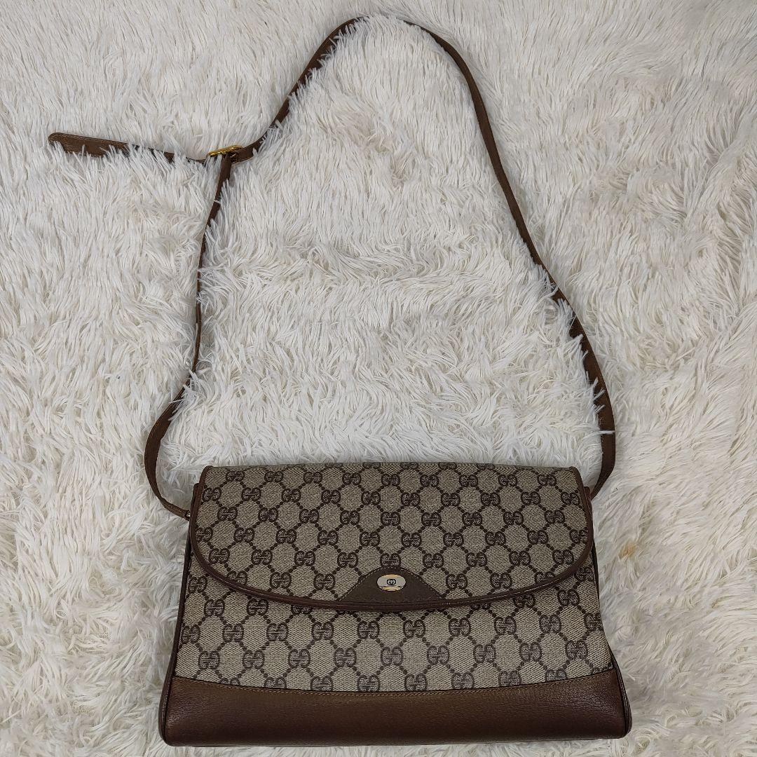 本日限定価格　グッチ　ショルダーバッグ　GG スプリーム　インターロッキング