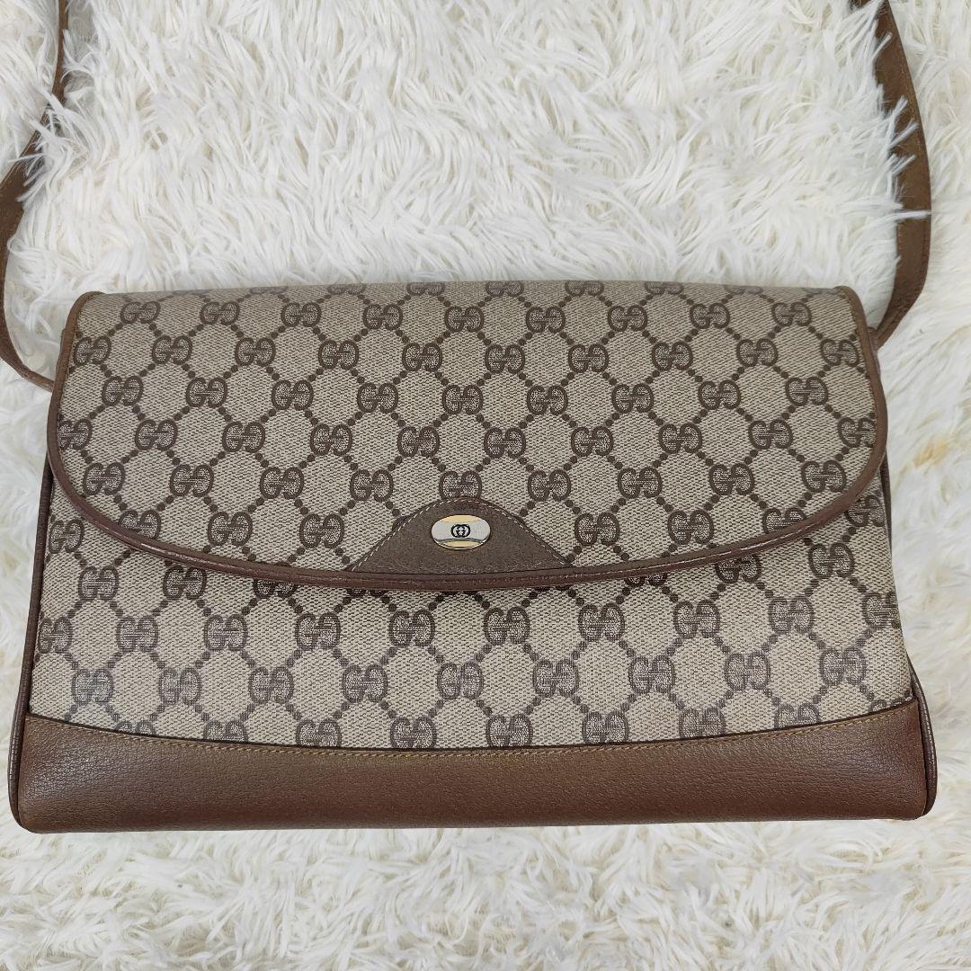本日限定価格　グッチ　ショルダーバッグ　GG スプリーム　インターロッキング