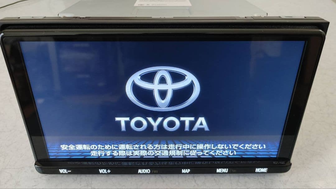 トヨタ純正 NSZT-Y68T メモリーナビ 地図データ23年★9インチ
