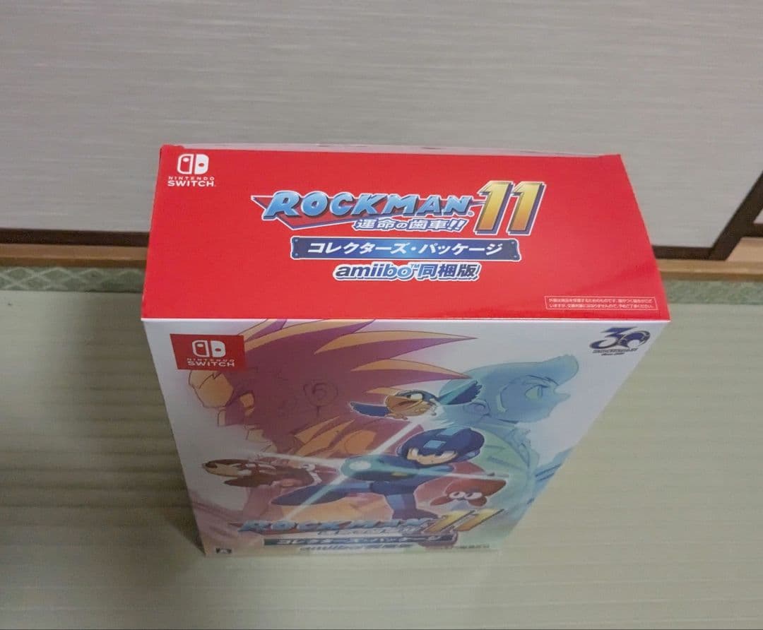 【Switch】ロックマン11 コレクターズパッケージ 美品 amiibo同梱版