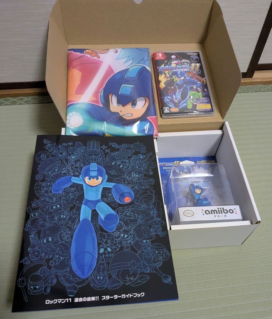 【Switch】ロックマン11 コレクターズパッケージ 美品 amiibo同梱版