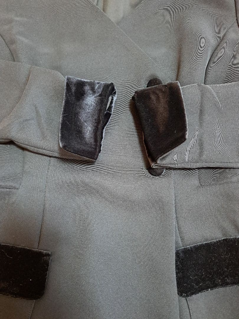 【JENNE】ベロアポイントワンピース