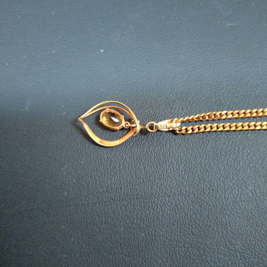 Ø*様 10金k18、レディースネックレス