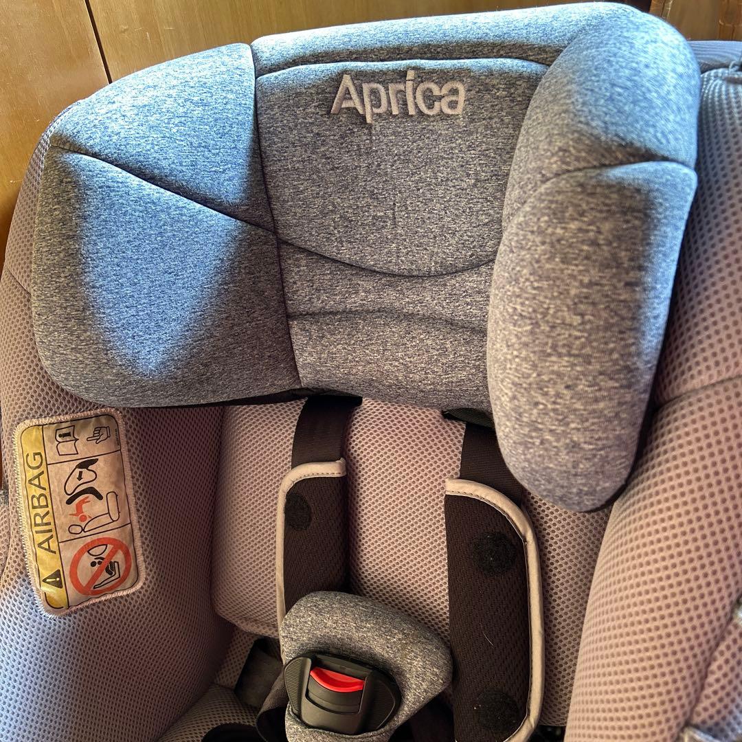 Aprica クルリカAC ISOFIX回転式チャイルドシート グレー　美品