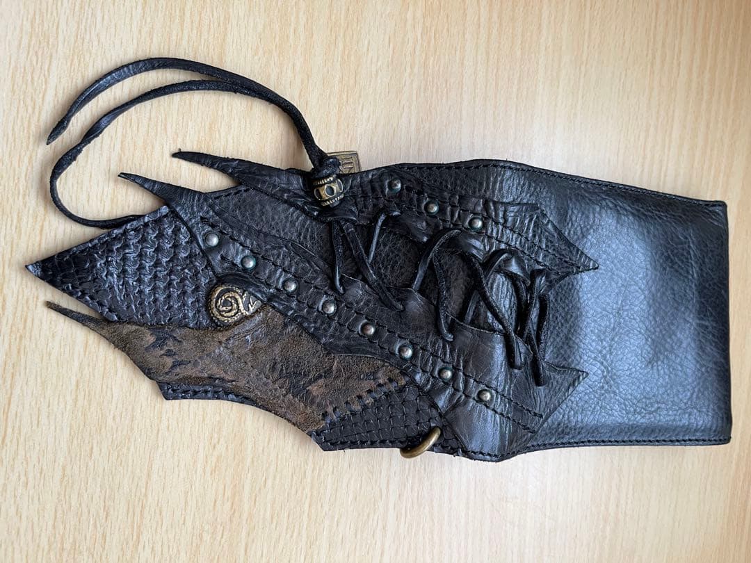 [希少美品]KMRii ケムリ　三つ折り財布　ウォレット 本革