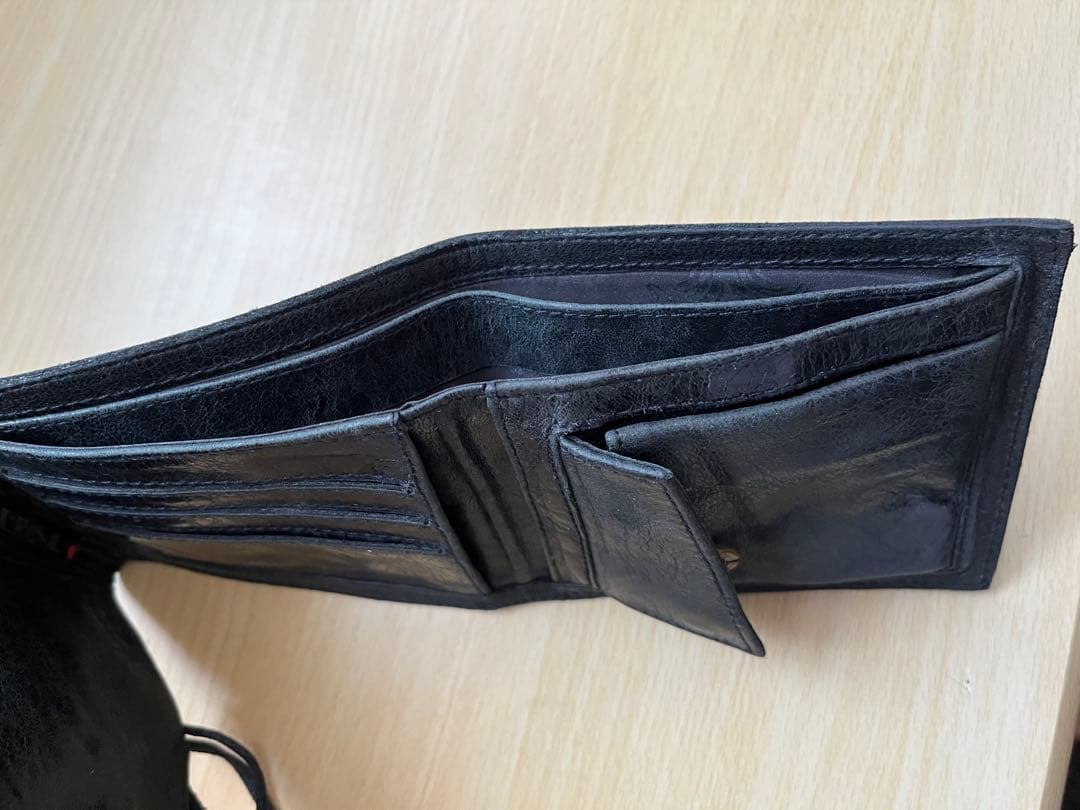 [希少美品]KMRii ケムリ　三つ折り財布　ウォレット 本革