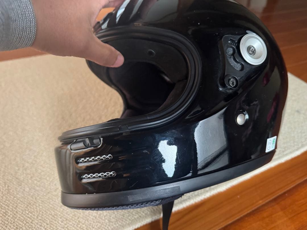 SHOEI グラムスター Lサイズ 黒　中古