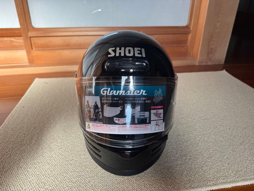 SHOEI グラムスター Lサイズ 黒　中古