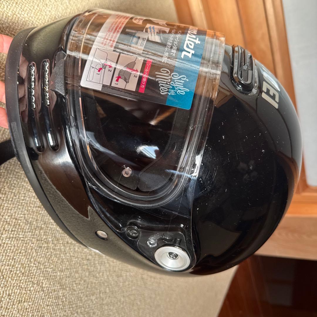 SHOEI グラムスター Lサイズ 黒　中古
