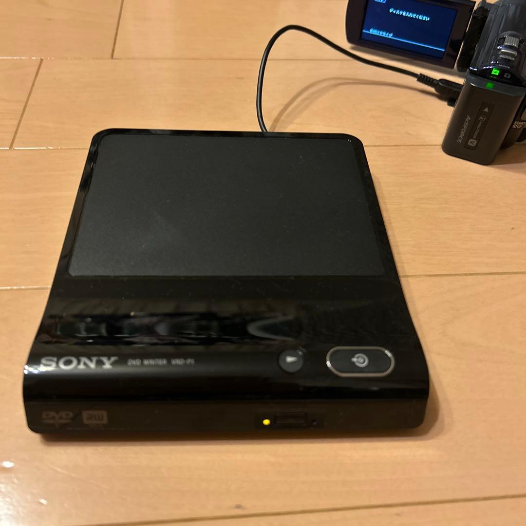 断捨離中のため大幅お値下げ致します！SONY DVDライター　VRD-P1
