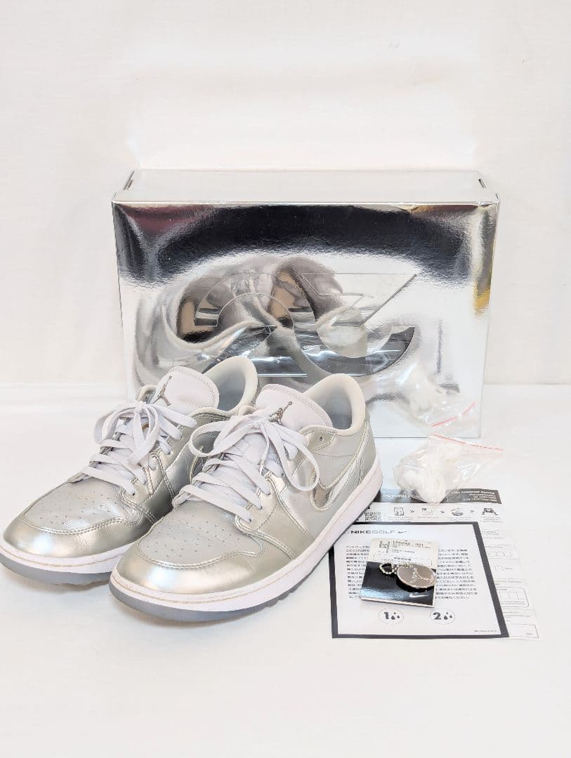 Nike Air Jordan 1 Low シルバー ゴルフ