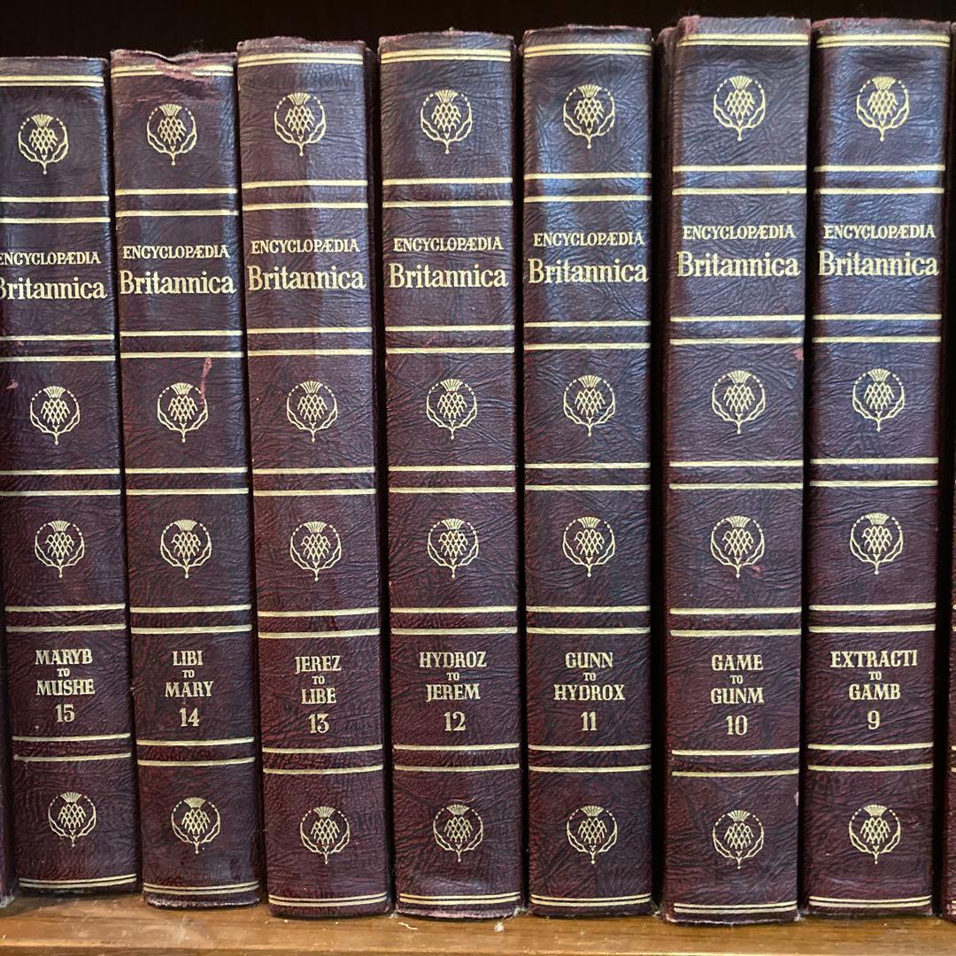 Encyclopedia Britannica 全24巻+別巻　1768年