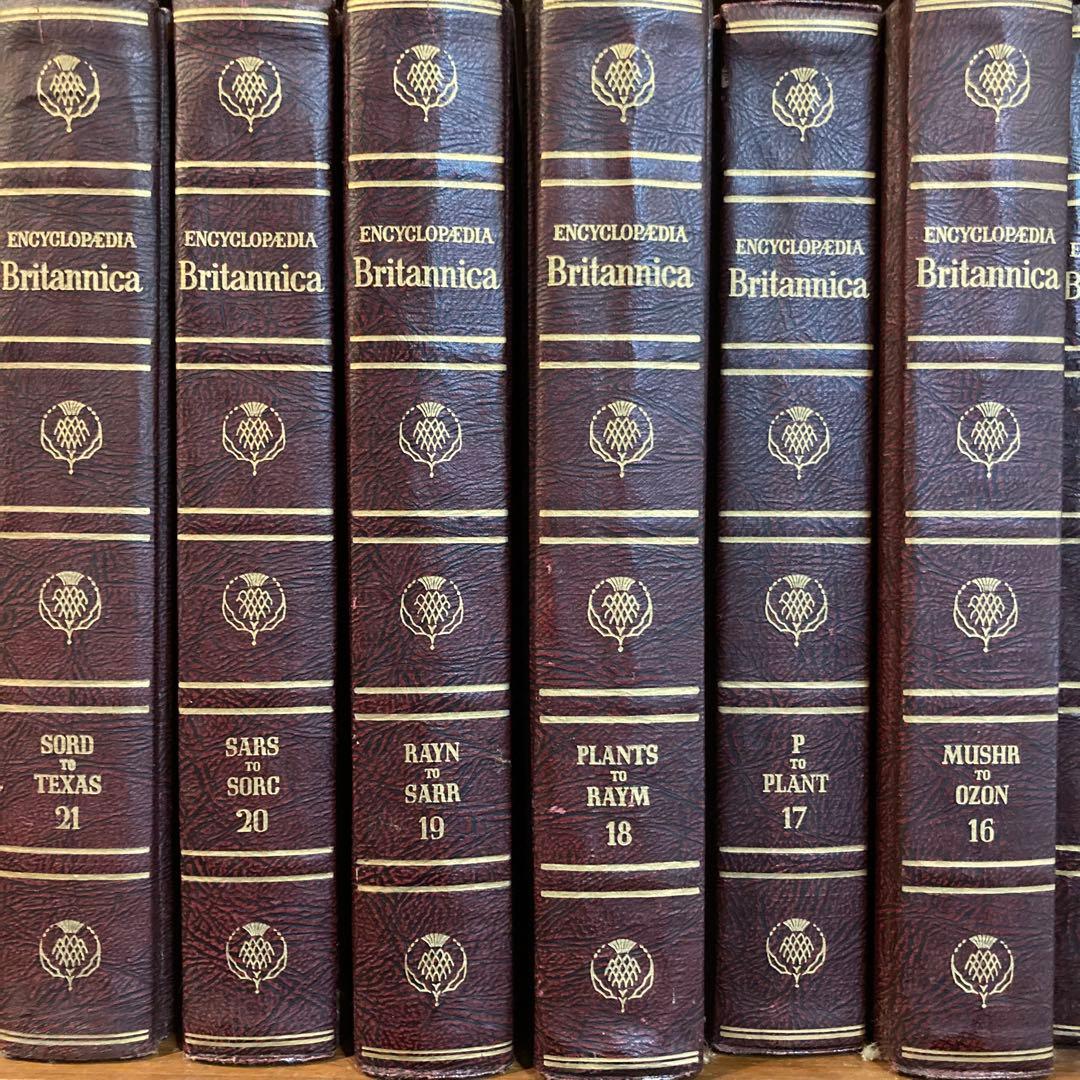 Encyclopedia Britannica 全24巻+別巻　1768年