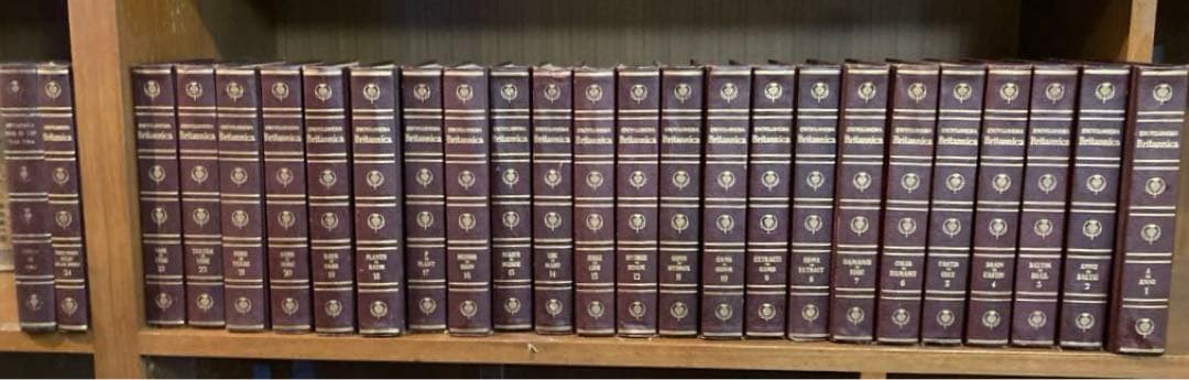 Encyclopedia Britannica 全24巻+別巻　1768年