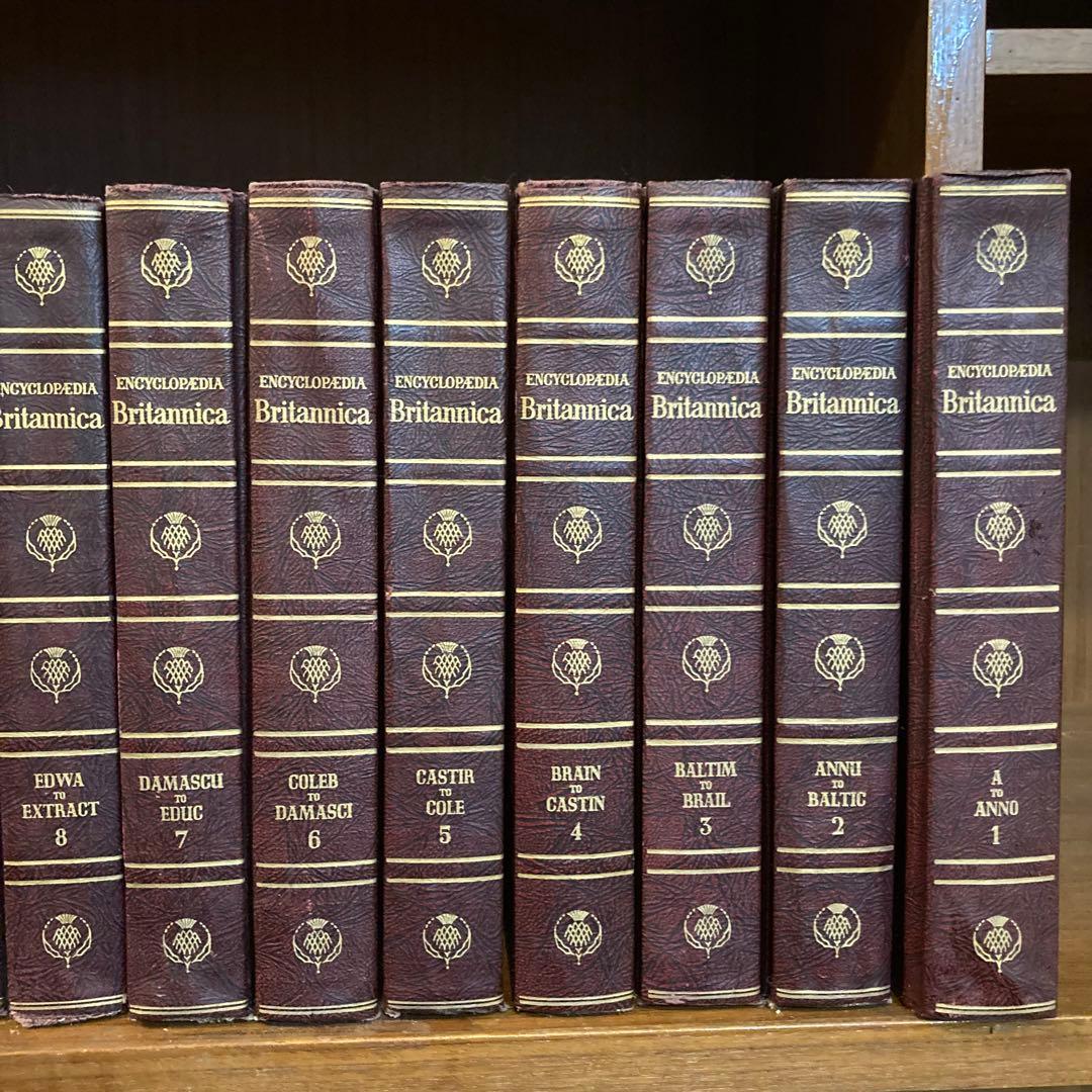 Encyclopedia Britannica 全24巻+別巻　1768年