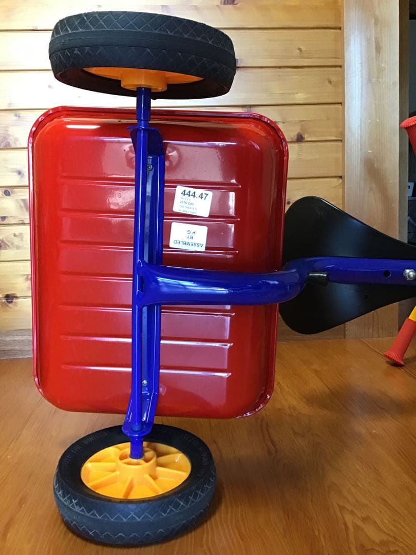 ボーネルンド ウィンザー ペリカンデザイン 三輪車 Vハンドル カラー