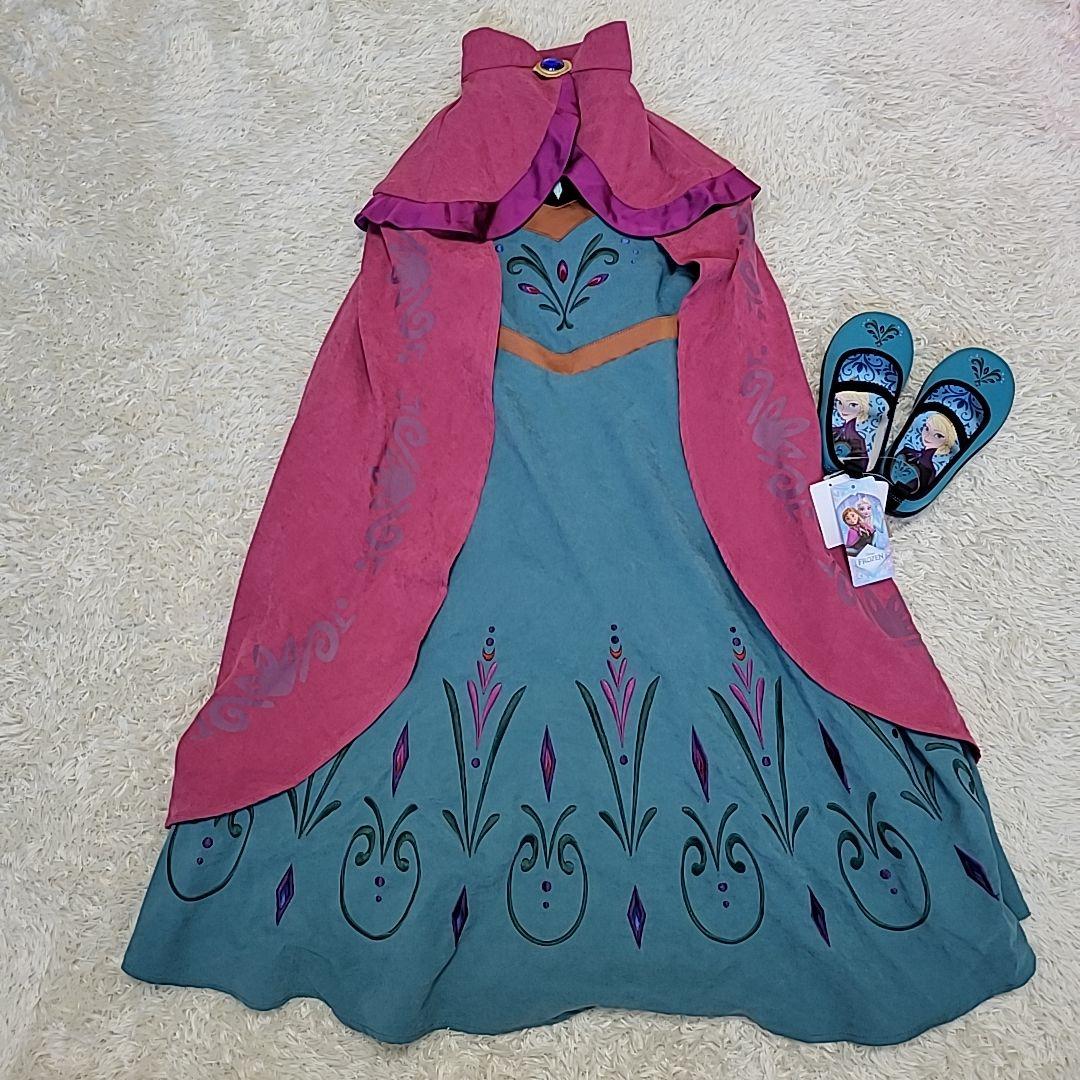 新品✦エルサ ドレス シューズ 130 18cm フローズン アナ雪