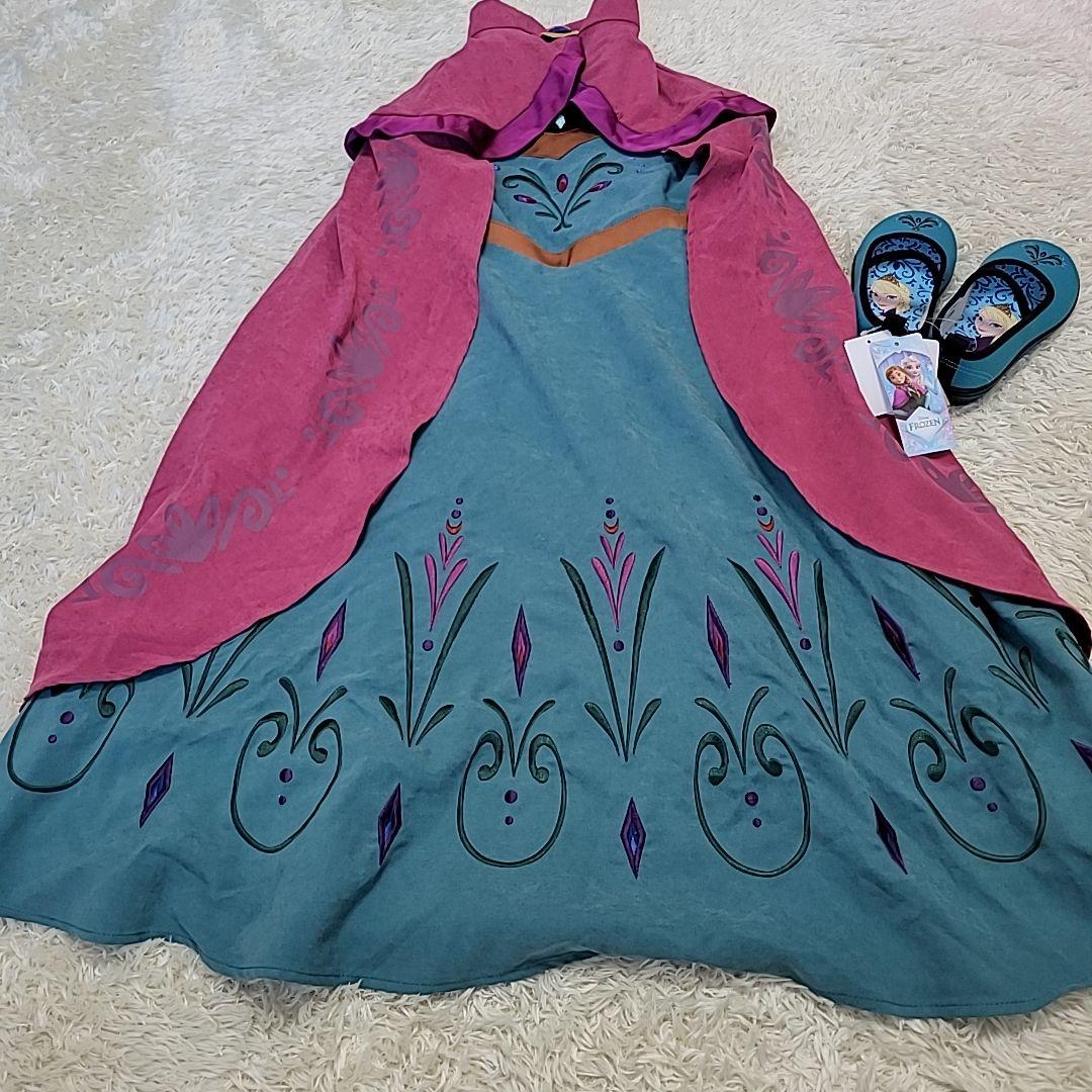 新品✦エルサ ドレス シューズ 130 18cm フローズン アナ雪