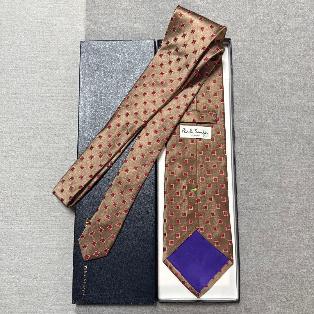 ポールスミス　、ブルガリ　ネクタイ　まとめて二本