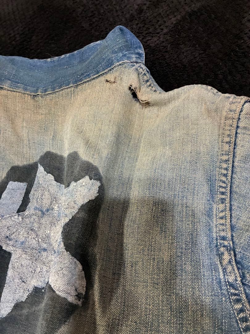 30s 40s 1940年代かな デニムカバーオール ビンテージ