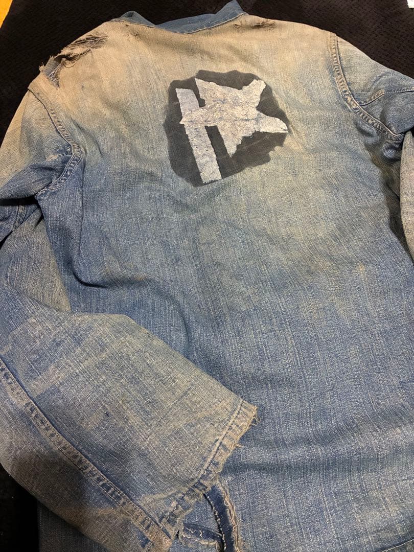 30s 40s 1940年代かな デニムカバーオール ビンテージ