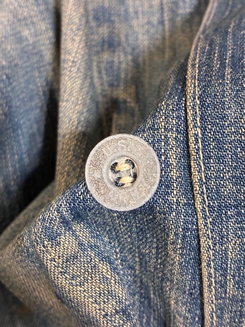 30s 40s 1940年代かな デニムカバーオール ビンテージ