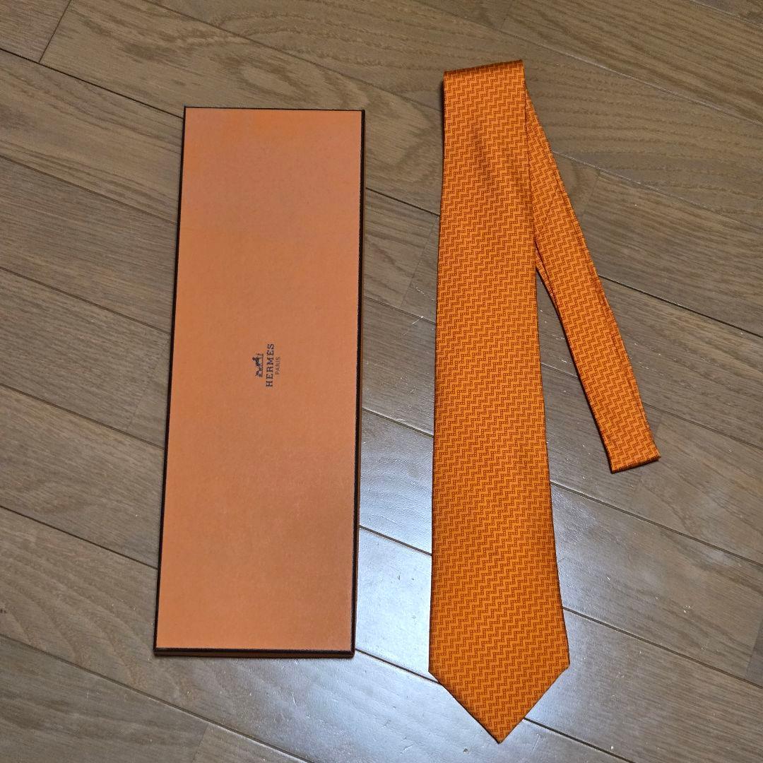 HERMES ネクタイ 箱付き
