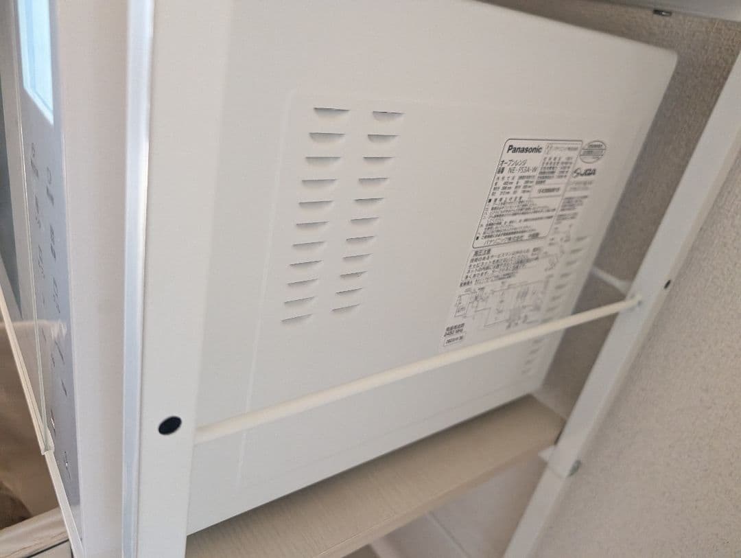 【展示品①美品】Panasonic製オーブンレンジ NE-FS3A-W動作確認済