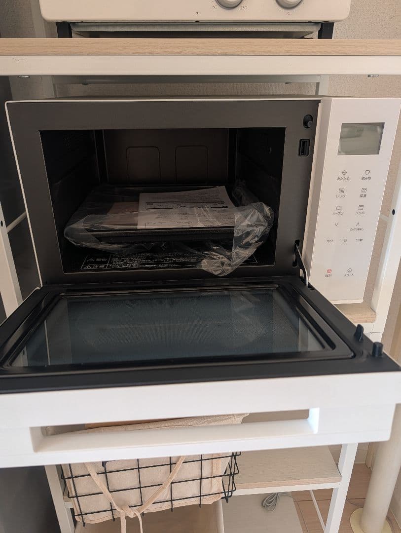 【展示品①美品】Panasonic製オーブンレンジ NE-FS3A-W動作確認済