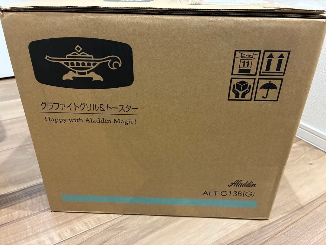 新品◎ アラジン　グラファイトグリルトースター　4枚焼き　AET-G13B(G)