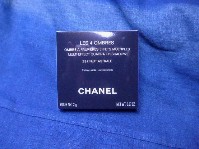 ホリデー限定　未開封　シャネル レキャトルオンブル　397 ニュイ　アストラル