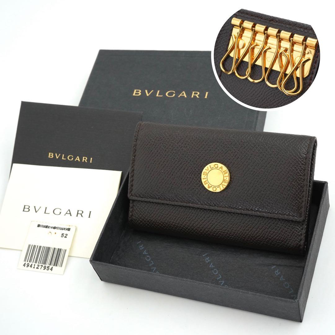 ✨新品未使用・箱付き✨　BVLGARI キーケース　ロゴマニア　クラシコ　6連