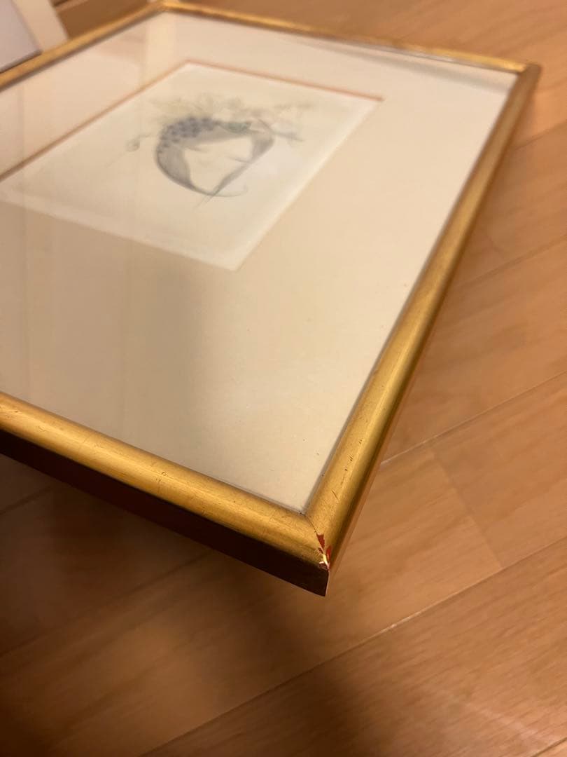 小林ドンゲ DONGE KOBAYASHI Autumn 秋 版画 1963年