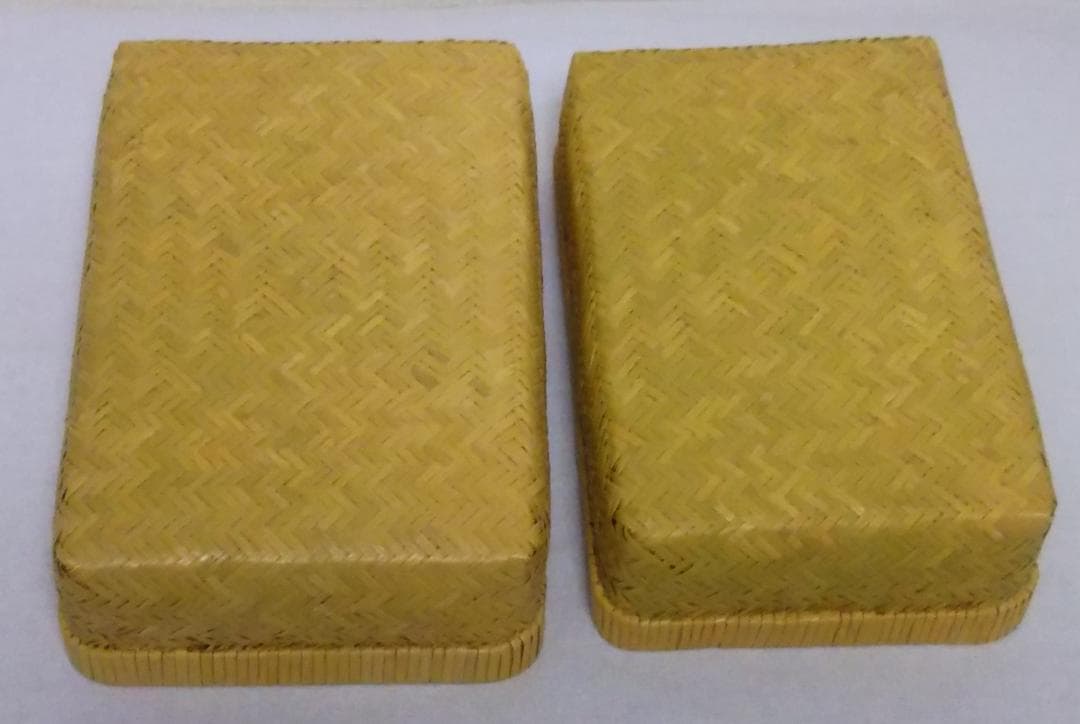 【鳥越すず竹細工】小文庫（二重編み）　岩手県二戸町鳥越　すず竹