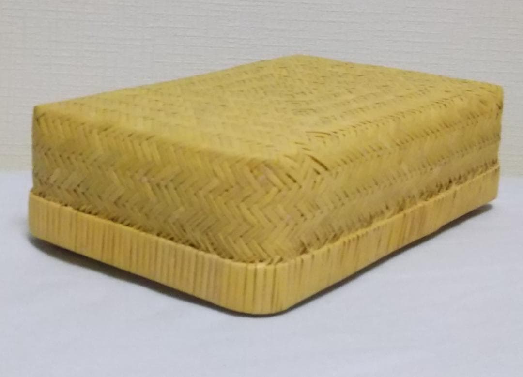 【鳥越すず竹細工】小文庫（二重編み）　岩手県二戸町鳥越　すず竹