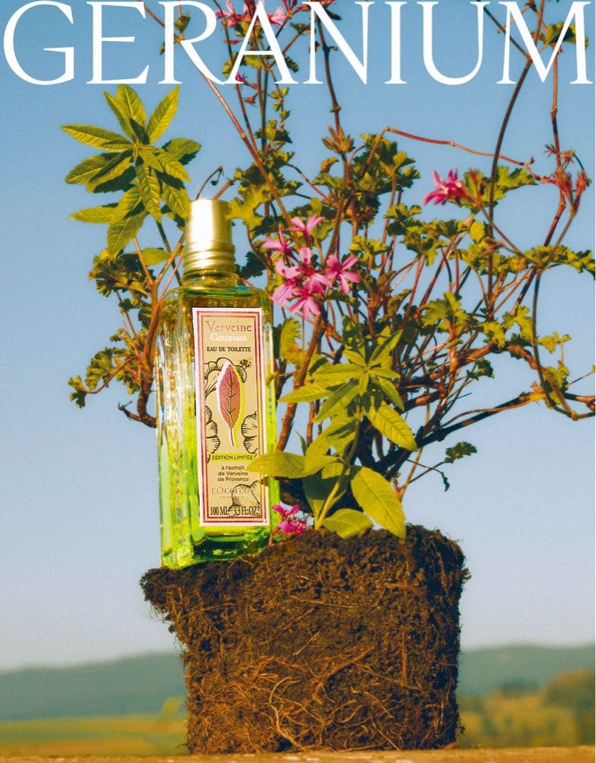 ロクシタン ゼラニウム ヴァーベナ 3点セット【数量限定品】