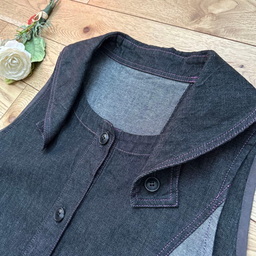 センソユニコ 慈雨デニムジャンスカ未使用