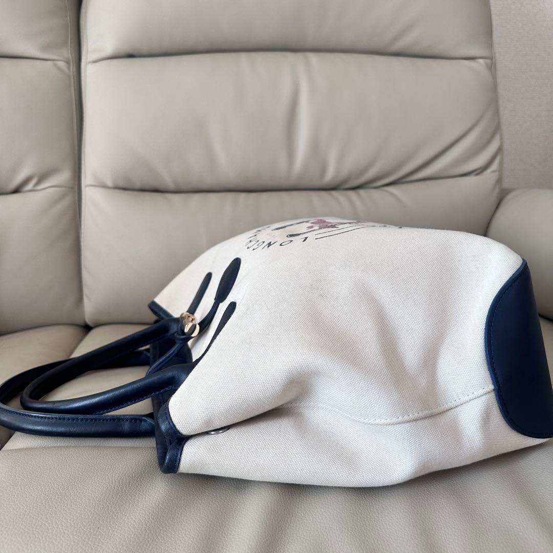LONGCHAMP ロンシャン ロゾ キャンバス トートバッグ