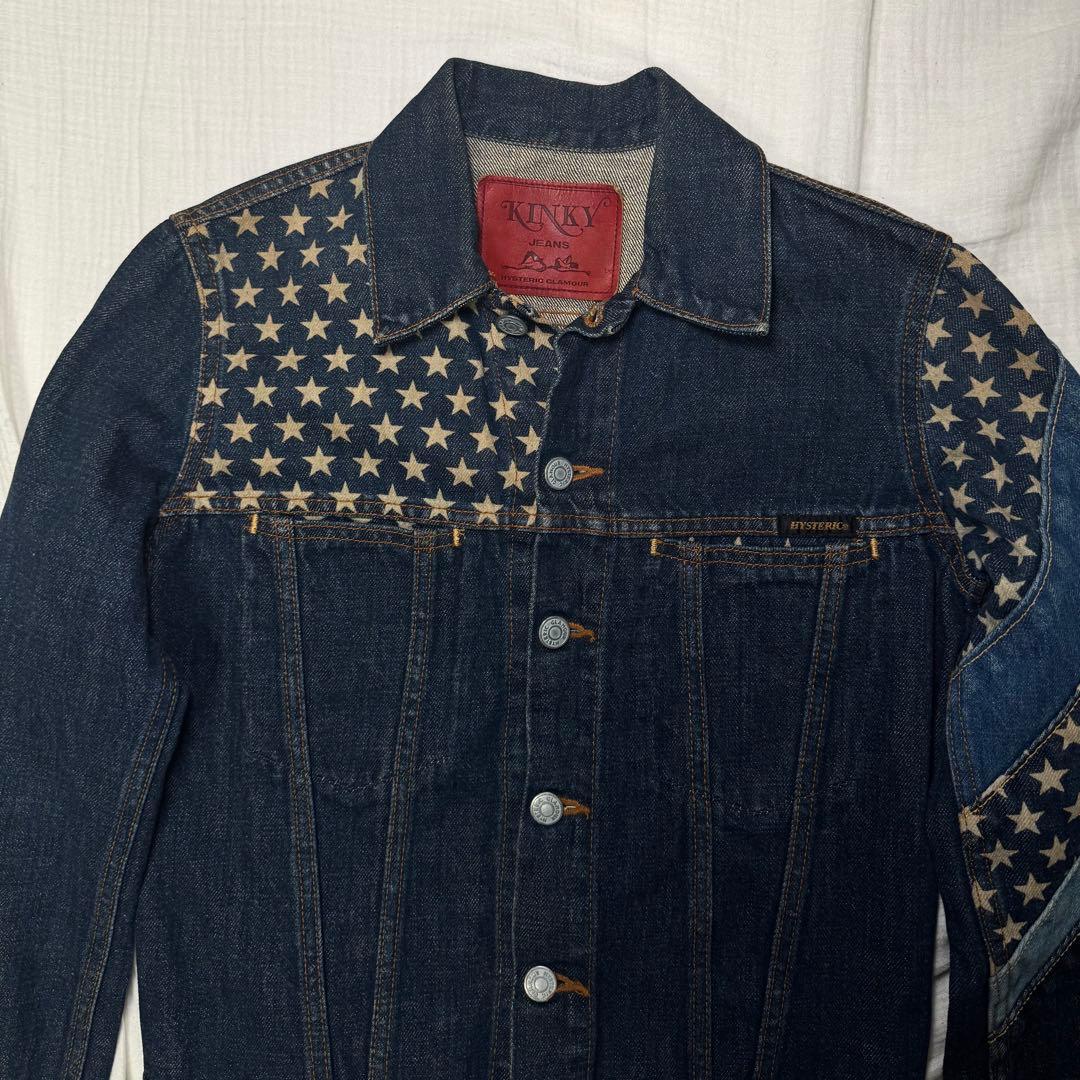 初期 hysteric glamour archive デニムジャケット 星