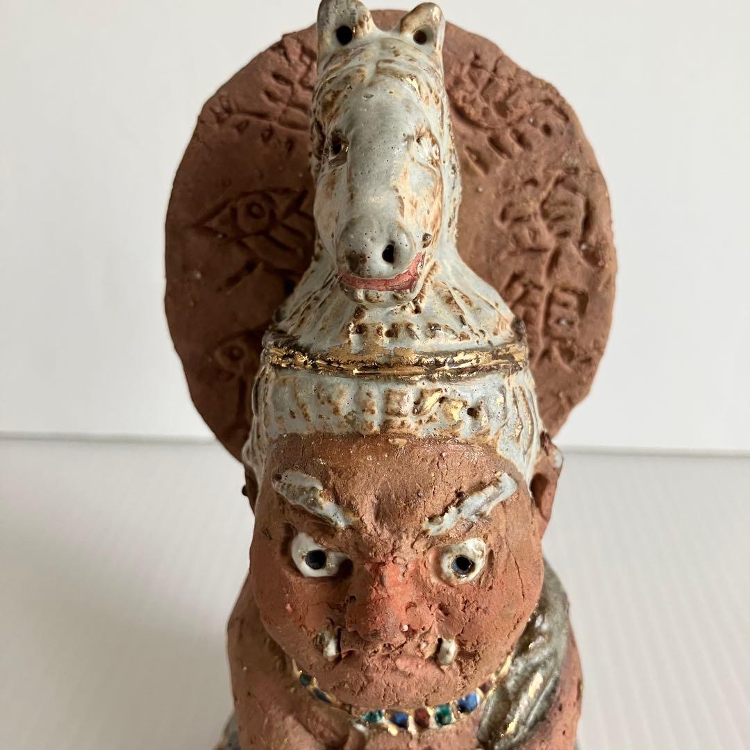 人形陶芸作家　ささきようこ　馬頭観音　午年