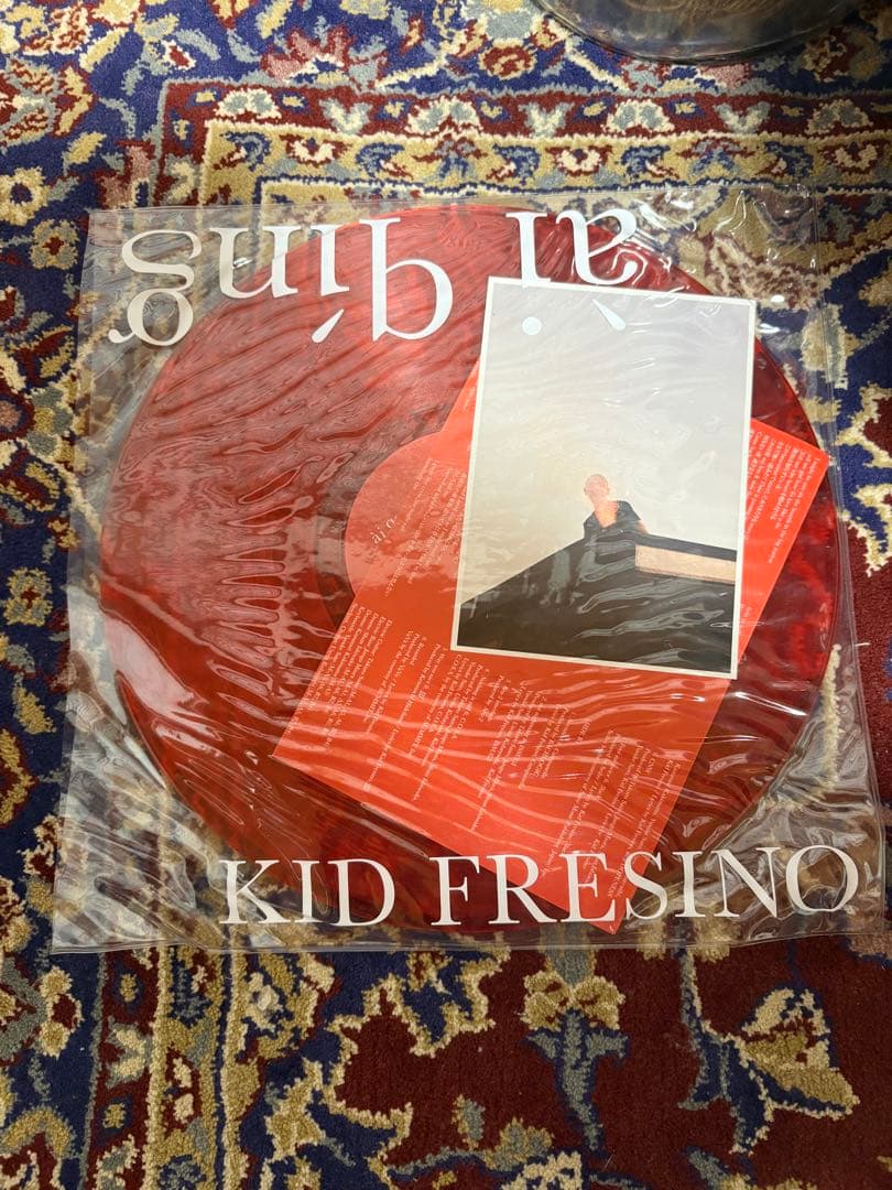 KID FRESINO クリアレッドレコード