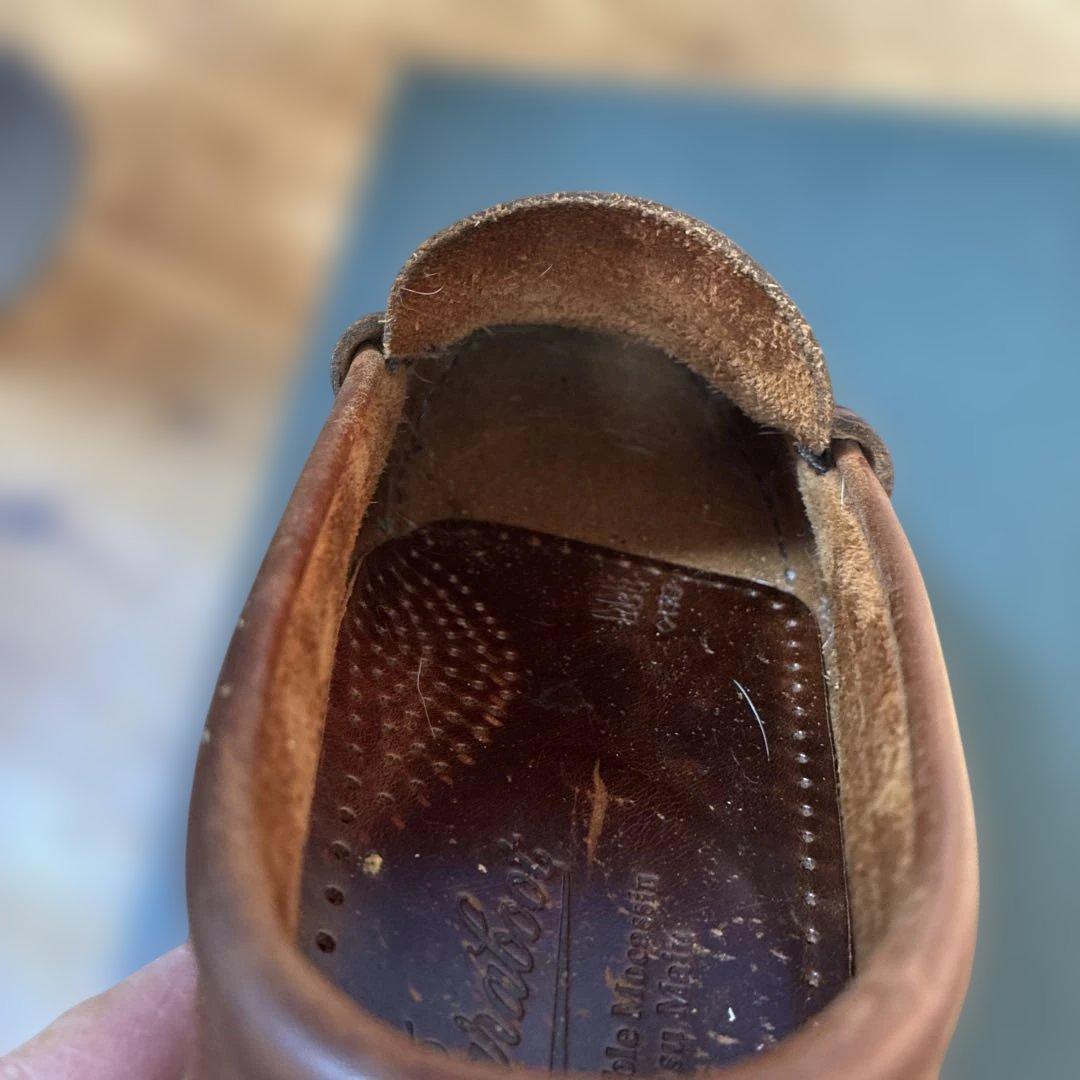 パラブーツ　CORAUX UK５(23.5) レディースサイズ　茶色